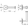 Держатель для рулона туалетной бумаги VITRA ORIGIN, цвет медный A4488726